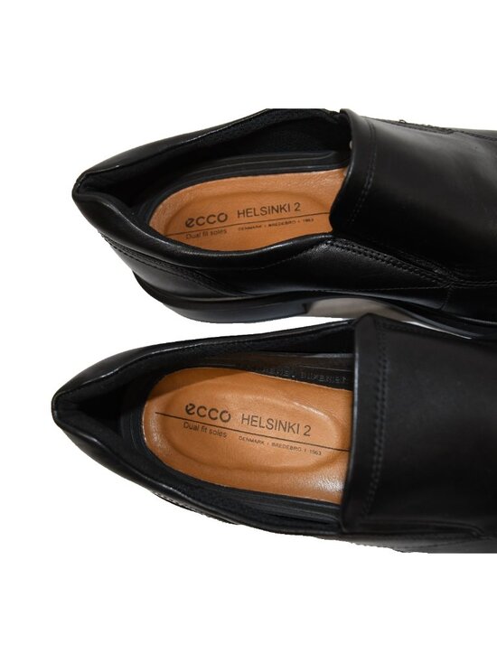 New! ECCO MEN\'S HELSINKI 2 LOAFER Black Leather Size 13-13.5 DD533 47 EU main image 3